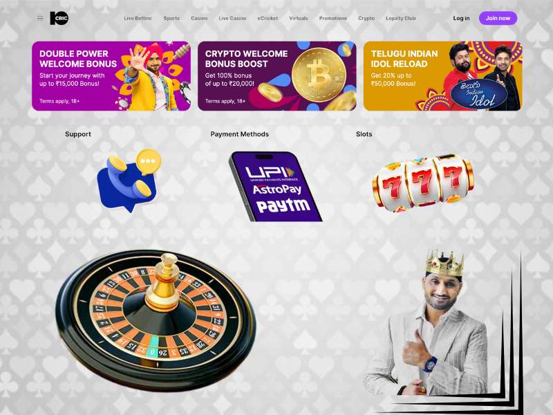 10 CRIC online casino and sportsbook in India 10 CRIC online casino and sportsbook in India